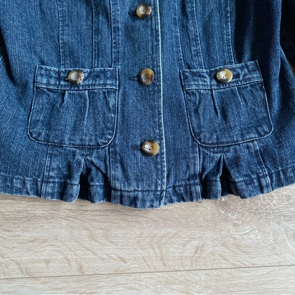 Vintage Jean Jacket 100 % Cotton - Picture 6 of 6